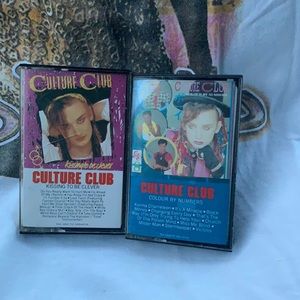 Lot of 2 Culture Club Cassette Tapes